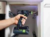 Trapano avvitatore Festool TXS 18 C 3,0-Set con batterie, accessori e valigetta portainserti