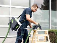 Aspiratore mobile a batteria Festool Cleantec CTLC SYS I-Basic 18V per solidi/liquidi, 4,5lt