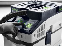 Aspiratore mobile Festool Cleantec CT 25 E-Set solidi/liquidi 1200W, 25lt in Kit