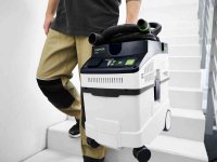Aspiratore mobile Festool Cleantec CT 25 E-Set solidi/liquidi 1200W, 25lt in Kit
