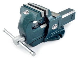 Morsa da banco in acciaio Finat MOP-T per tubi, ganascia 125mm apertura 180mm