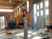 Pinza con vite di pressione Finat SCC per sollevamento carichi, 0,5-3ton