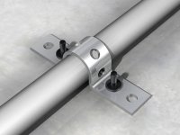 Bandella perforata zincata Fischer LBV 17 C in caricatore 10m (10pz)