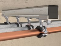 Collari a cerniera Fischer FRS Plus M8/M10 chiusura doppia vite, 12-168mm (25pz)