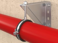Collare per tubi pesanti Fischer FRSM filettatura metrica, 19-508mm