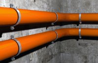 Collari Fischer CPE-SL stretto-largo per tubi PE e PVC, filettatura 1/2