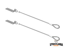 Cordini sottotegola Fischer CSP per sistemi anticaduta puntuali Tipo A