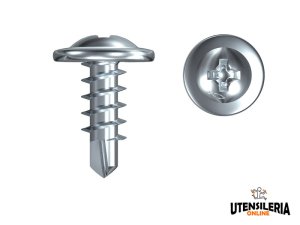 Vite FPS-FPB con testa schiacciata (1000pz)