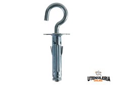 Tassello in acciaio SBS 8/1 con occhiolo aperto 8mm (50pz)