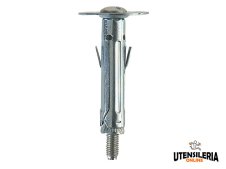 Tassello in acciaio SBS 8/4 con vite T.S.C. (100pz)