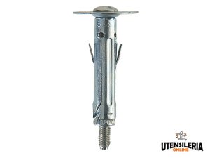 Tassello in acciaio SBS 8/4 con vite T.S.C. (100pz)