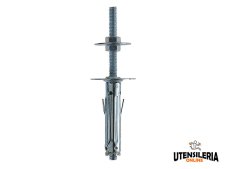 Tassello in acciaio SBS 8/5 con vite doppia M 4 25mm (50pz)