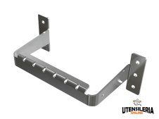 Gradino parete in acciaio INOX (1pz)
