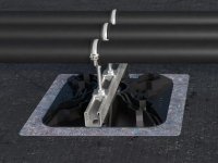 Guaina protettiva Fischer FFRP per basi coperture tetti piani (10pz)