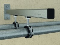 Mensola a sbalzo Fischer ALK 31/37-300 con piastra base (10pz)
