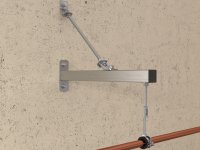 Mensola a sbalzo Fischer ALKS 32/20-370 con profilo a C (2pz)