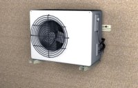 Mensole Klima INOX con traversa per climatizzatori (1conf)