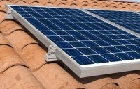 Morsetto centrale e finale universale PM U BL per moduli fotovoltaici (10pz)