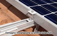 Morsetto centrale universale PMC U per moduli fotovoltaici (10pz)