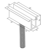 Morsetto intermedio pre-assemblato SW-II MC per Solar Wind II (10pz)