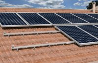 Profilo Fischer in alluminio Solar-Light 3,35 mt per pannelli solari