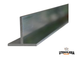 Profilo in alluminio TP AL a forma di T 6,00 mt Fischer
