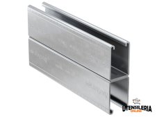 Profilo di montaggio Fischer FUS 41/62D 6mt per sostegno impianti 10pz
