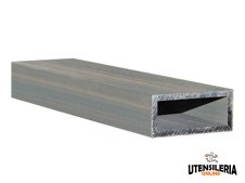 Profilo rettangolare Fischer 6 mt in alluminio REP AL 45x20x3 (5PZ)