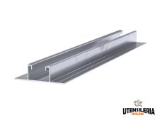 Profilo in alluminio Solar-Flat P 400 0,40mt (50pz)