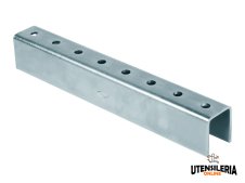 Elemento di connessione Fischer FUF OC 62 prolunga profili FUS, 400 mm (10pz)