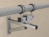Slitta di scorrimento Fischer SBS M10 doppio aggancio collari (8pz)