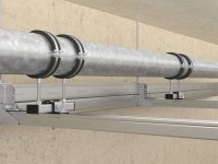 Slitta di scorrimento Fischer SBS M12/16 doppio aggancio collari