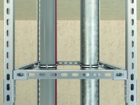 Staffa connessione tri-dimensionale PFUF 4D per profili FUS (10pz)