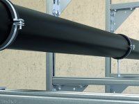 Staffa angolare Fischer FAF 4/135° per binari FUS (25pz)
