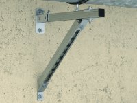 Staffa di collegamento angolare Fischer MW 45° per profili MS (25pz)