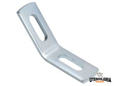 Staffa di collegamento angolare Fischer MW 45° per profili MS (25pz) Staffa di collegamento angolare Fischer MW 45° per profili MS (25pz)
