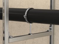 Staffa angolare pre-assemblata Fischer MW 31 Clix per profili FLS (10pz)