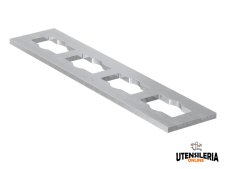 Staffa piana di connessione Fischer PFFF 4I per profili FUS (25pz) Staffa piana di connessione Fischer PFFF 4I per profili FUS (25pz)