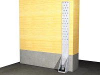 Staffe di connessione legno Fischer Hold-down sismico XAUC (10pz)