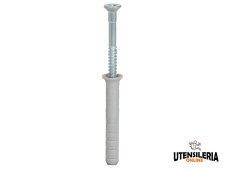 Tassello prolungato in nylon N-S vite a chiodo inox A2 (50pz)