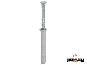 Tassello prolungato in nylon N-S vite a chiodo inox A2 (50pz)