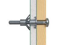Tassello in acciaio Fischer HM-S con vite metrica con testa a taglio (50pz)