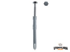 Tassello prolungato FUR SS A4 8mm con vite inox testa esagonale (50pz)