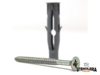 Tasselli Fischer in nylon FU-V con vite truciolare (25pz)