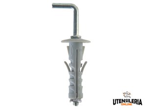 Tassello Fischer in nylon SB 12/6 con gancio lungo (50pz)