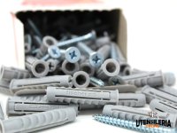 Tasselli Fischer in nylon SX-S con vite truciolare (50pz)