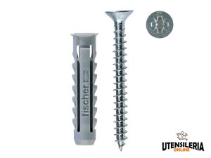 Tasselli Fischer in nylon SX-S con vite truciolare (50pz)