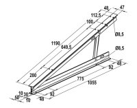 Triangolo preassemblato STFN 10°-15° Fischer (5pz)