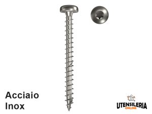 Vite in acciaio inox FPF PT A2F Power-Fast 3.5x filetto totale (200pz)