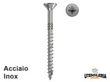 Vite in acciaio inox FPF SZ A2P Power-Fast 3.5x filetto parziale (100pz)